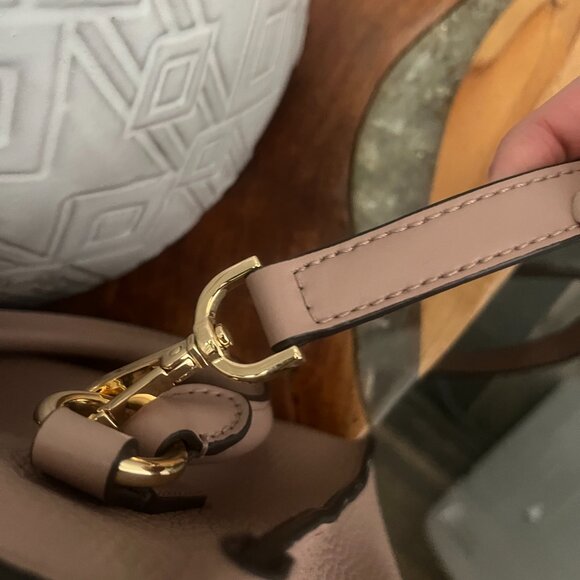 Michael Kors Kris Small Pebbled Leather Satchel - Picture 5 of 6